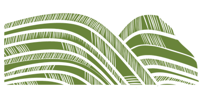 Become a supporter! Project Optimist's green fields graphic